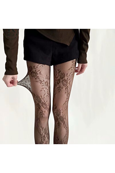 VEGAROKS Floral Flower Pattern Imported Pantyhose