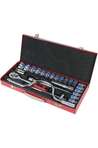 Generic 1/2 inch DR Socket Set, 24 Pieces