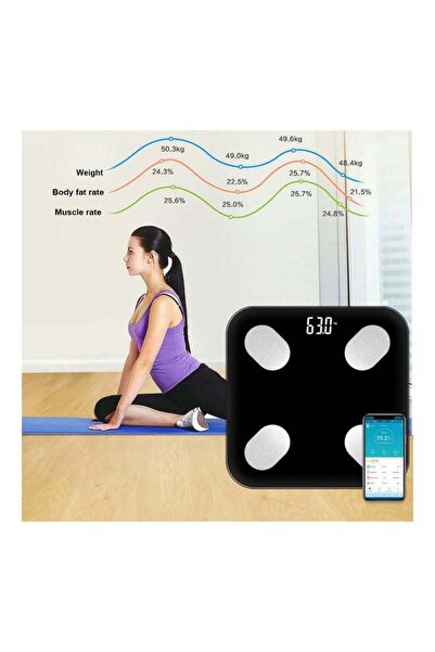 Choice White-a Smart Body Fat Scale Wireless Led Digital Bathroom Weight Scale Body Composition Analyzer