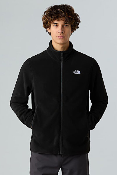 THE NORTH FACE Men's Glacier Full Zip Fleece Jacket - Black