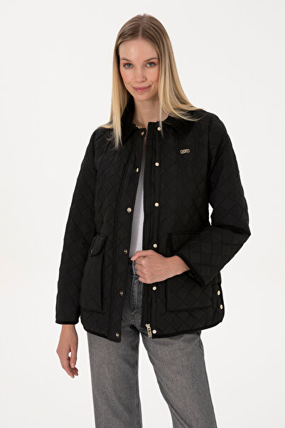 U.S. Polo Assn. Women's Black Coat 50307939-Vr046