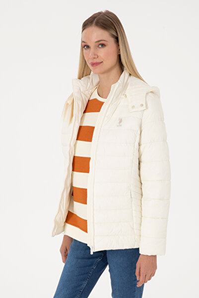 U.S. Polo Assn. Women's Cream Coat 50307935-Vr256