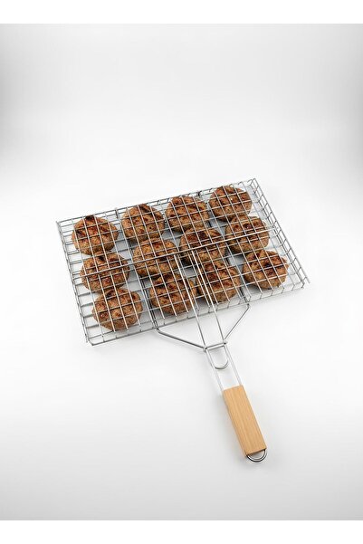 HİS YAPI Mangal Izgara Teli Kafesli Et-Tavuk-Balık 40×25