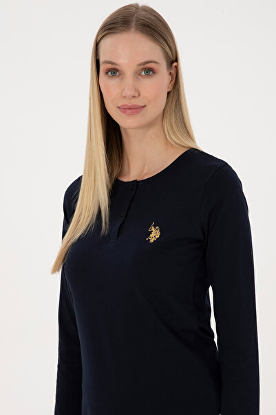 U.S. Polo Assn. Women's Navy Blue Pajama Set 50318931-Vr033