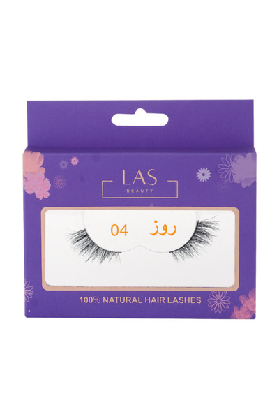 LAS BEAUTY رموش رقم 04 من لاس بيوتي