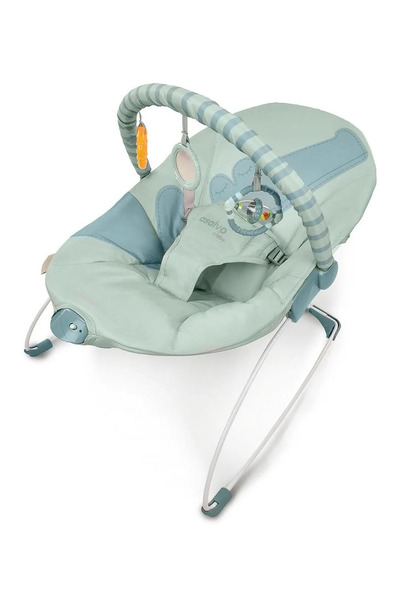 Asalvo Mummy Coco Baby Bouncer, Blue Green