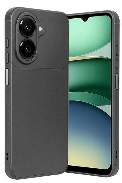 NewFace Xiaomi Redmi A5 4g Compatible Auto Focus Carbon Cover (165752) - Gray