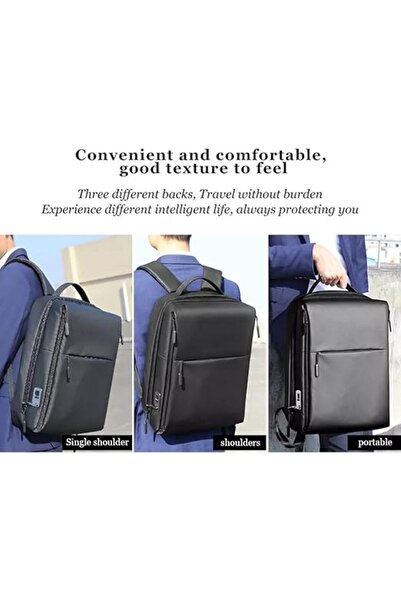 Generic Fingerprint Backpack Anti-Theft School Zipper