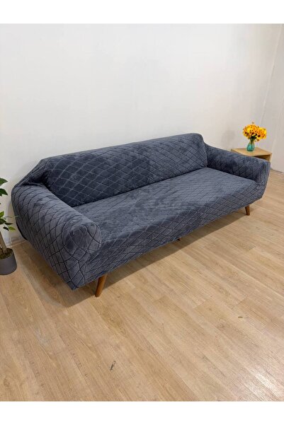 bibaha Λούτρινο ελαστικό κάλυμμα καθίσματος 3 θέσεων που πλένεται εύκαμπτο κά...