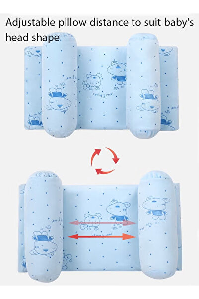 Generic Newborn head shaping pillow, breathable and washable, suitable for both boys and girls.