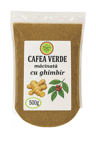 Natural Seeds Product Cafea verde cu ghimbir 500g