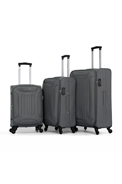 Giordano Softside Spinner Trolley Luggage 3 PCS Set