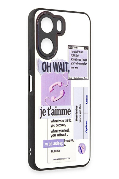 NewFace غطاء متوافق مع هاتف فيفو واي 16 من تيك إم آر تي - تصميم مرآة (212309)...