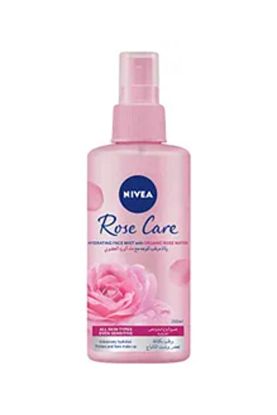 NIVEA Rose Care Face Hydrating Mist Organic Rose Water All Skin Types - 150ml