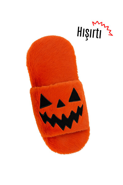 Havhav Cadılar Bayramı Temalı Peluş Terlik Köpek Oyuncağı | Hışırtı Sesli Aktivite Oyuncağı