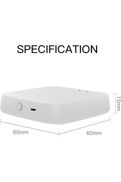 MOES Tuya ZigBee Smart Gateway Hub for Home Automation (Requires RJ45 Cable)