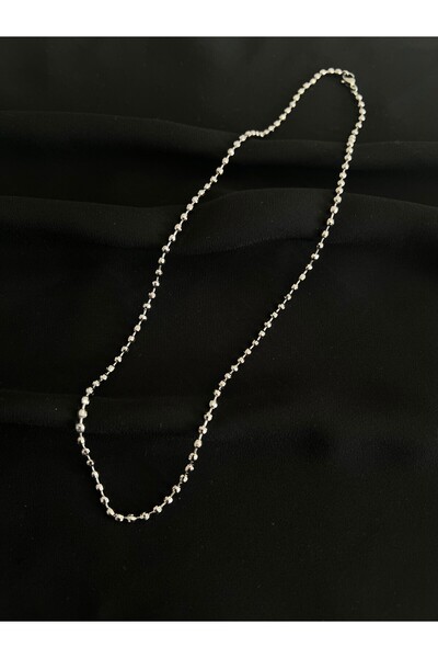 Chichita Jewelry Rodyum Kaplama Gümüş Renk Dorika Model Xuping Kolye 50cm