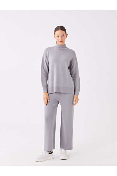 LC Waikiki Half Turtleneck Oversize Women's Knitwear Sweater