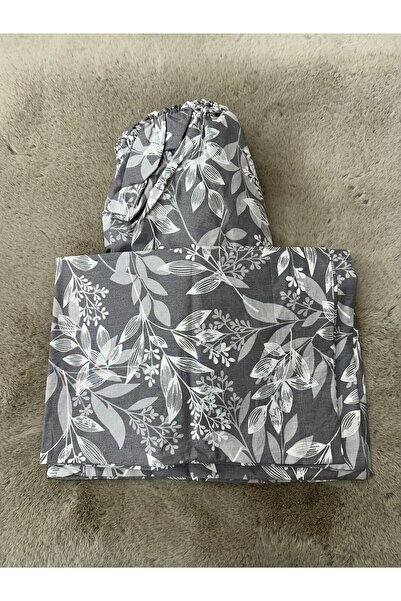 Doğa 100% Cotton Poplin Fabric Fitted Sheet 100X200 Pillowcase 50X70