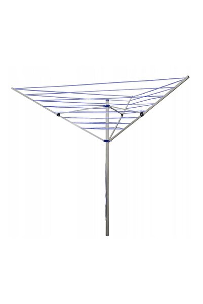 SEPIO Uscator de rufe pentru gradina, pliabil, rotativ, aluminiu 40m