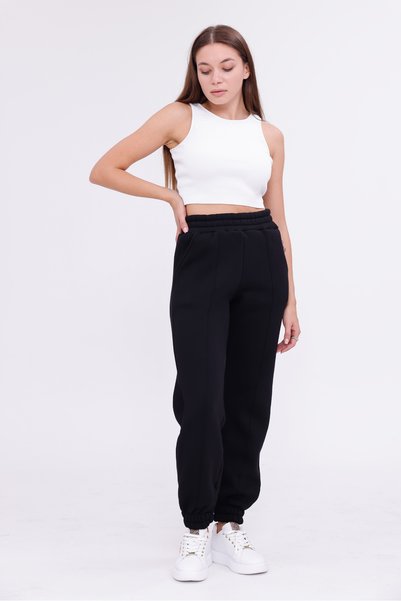 happinice Women's High Waist 3 Thread Sweatpants