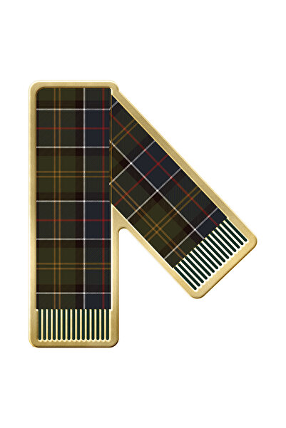 Barbour Tartan Scar Rozet TN11 Tartan Scarf