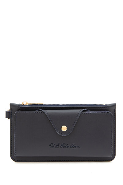 U.S. Polo Assn. Women's Navy Blue Wallet 50316864-Vr033