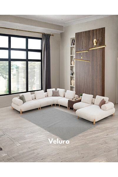 Velura Home & Living Soho Modüler Köşe Koltuk Takımı & Oturma Grubu