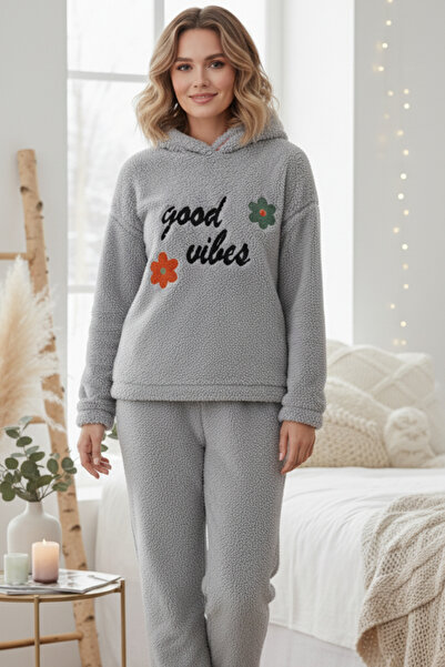ELİTOL Cozy Yumoş Kadın Pijama Takımı