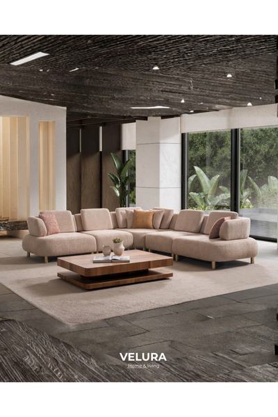 Velura Home & Living Balance Modüler Köşe Koltuk Takımı & Oturma Grubu