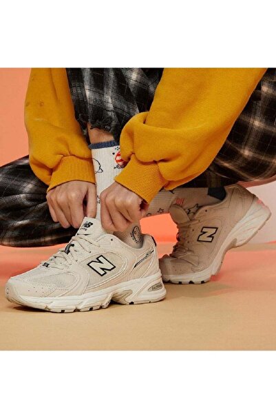 New Balance 530 Casual Sneakers Moonlight Beige For Men/Women/Students