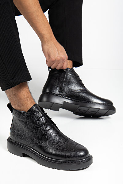 Daxtors D414 Genuine Leather Cold-Proof Winter Men's Boots