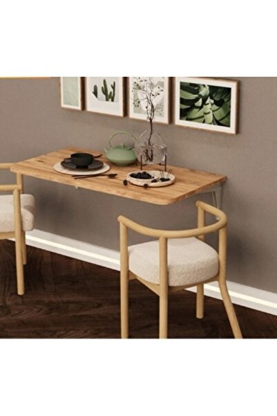 nifiart Lüx 70cm Katlanır Mutfak Masası Duvara Monte Katlanır Çalışma Masası ...