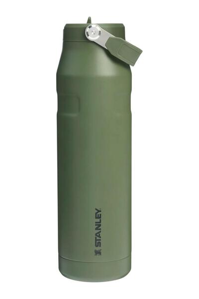 Stanley ترمس آيس فلو فليب سترو سعة 1.06 لتر بلون الصنوبر المجفف - 10-12111-081