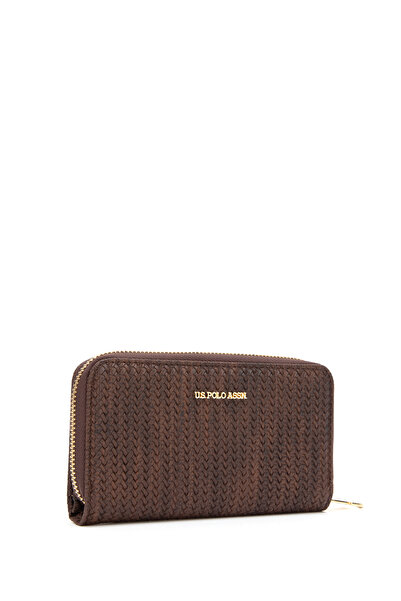 U.S. Polo Assn. Women's Brown Wallet 50314759-Vr029