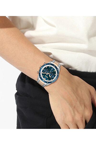 BOSS Ανδρικό ρολόι Boss 1513937, Quartz, 45mm, 5ATM