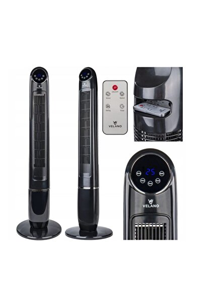 Powermat Tower fan, elegant design, timer, 3 speeds, 60 W, Velano