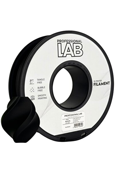 Professional LAB Professional Filament LAB PLA + Black 1.75 mm 1 kg