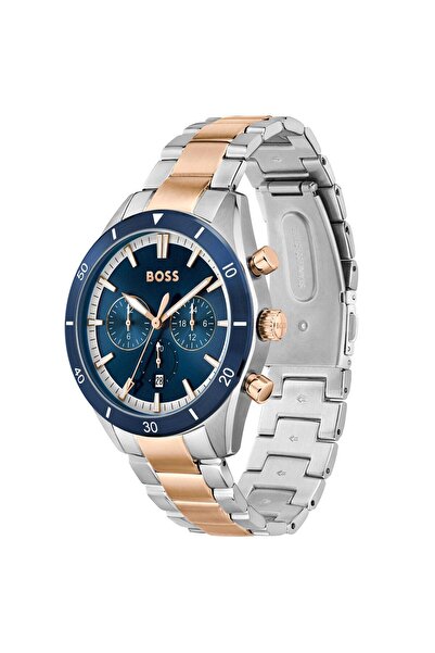 BOSS Ανδρικό ρολόι Boss 1513937, Quartz, 45mm, 5ATM