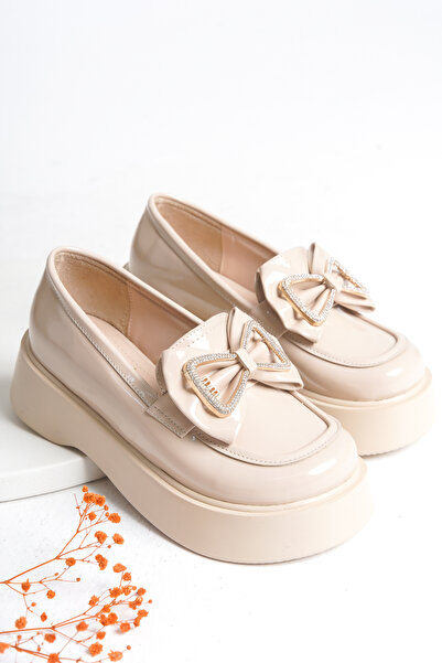 Cananın Pabuçları SMR 105 KALIN TABAN FİYONKLU LOAFER