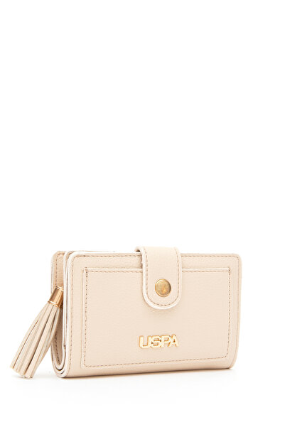 U.S. Polo Assn. Women's Beige Wallet 50314843-Vr011