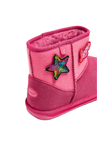 EMU Australia Wallaby Mini Play Unisex Kids Pink Boots