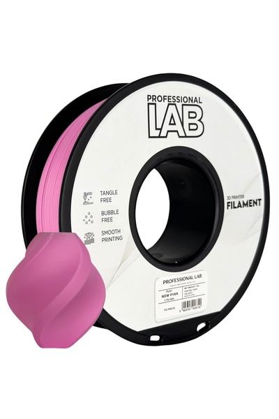 Professional LAB Filament profesional LAB PLA + roz nou 1.75 mm 1 kg