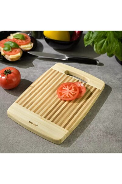 Kinghoff Tocator din bambus, univeral, lemn, 27 x 19 x 1,8 cm,