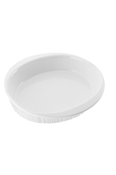 Florentyna Oval ceramic heat-resistant oven dish, 29 cm, 3 liter capacity, white, Satia Florina