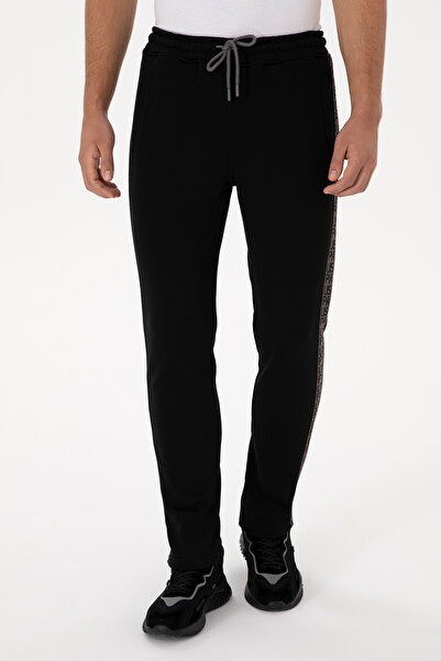 U.S. Polo Assn. Men's Black Sweatpants 50315847-Vr046