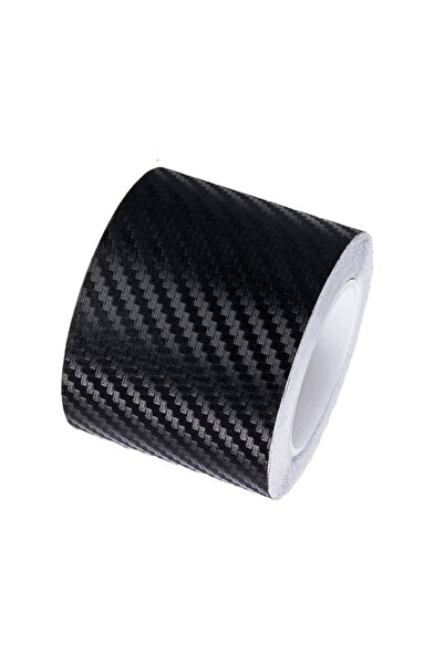 TodayShop 3D Carbon Protective Film, Roll 5 cm x 5 m, Matte Black