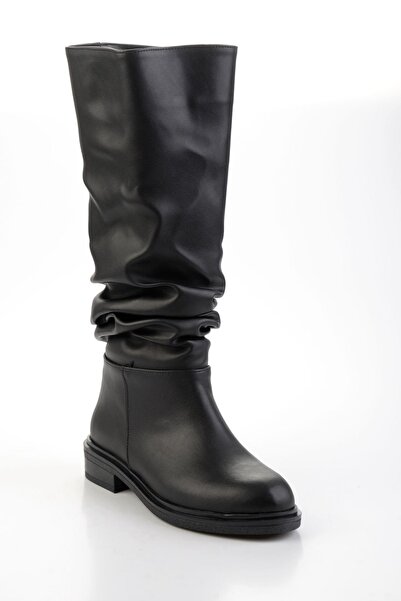 Bambi Siyah Kadın Çizme K03021070109