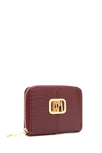 U.S. Polo Assn. Women's Burgundy Wallet 50314831-Vr014