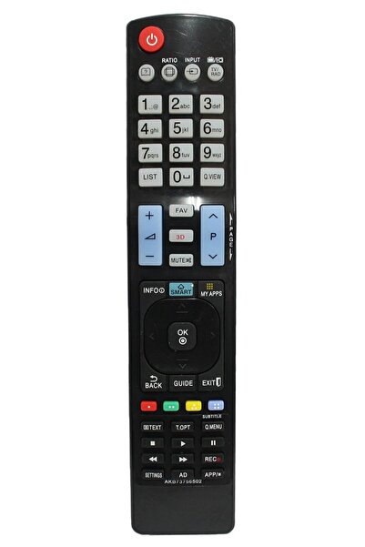 LG Smart compatible remote control, AKB73756502, with 3D function
